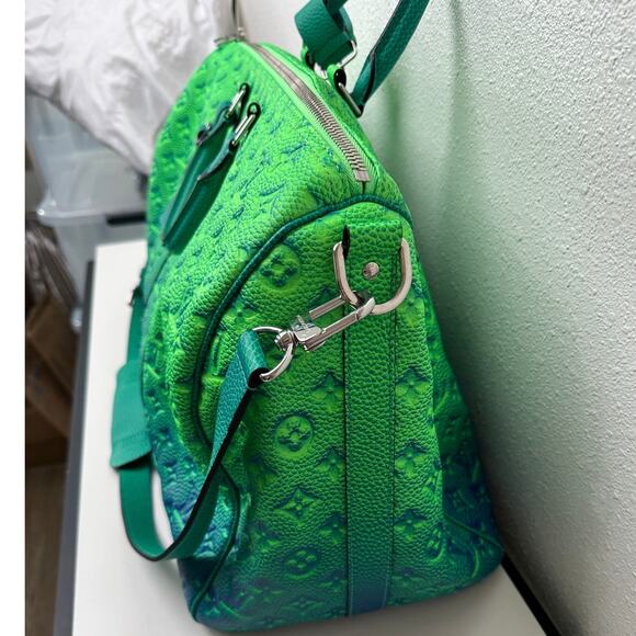 NWOT LV Keepall Bandouliere 50 Taurillon Virgil Abloh 2022 - Picture 7 of 16